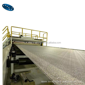 PC embossed solid sheet extrusion line